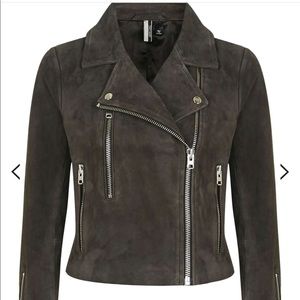 suede biker jacket